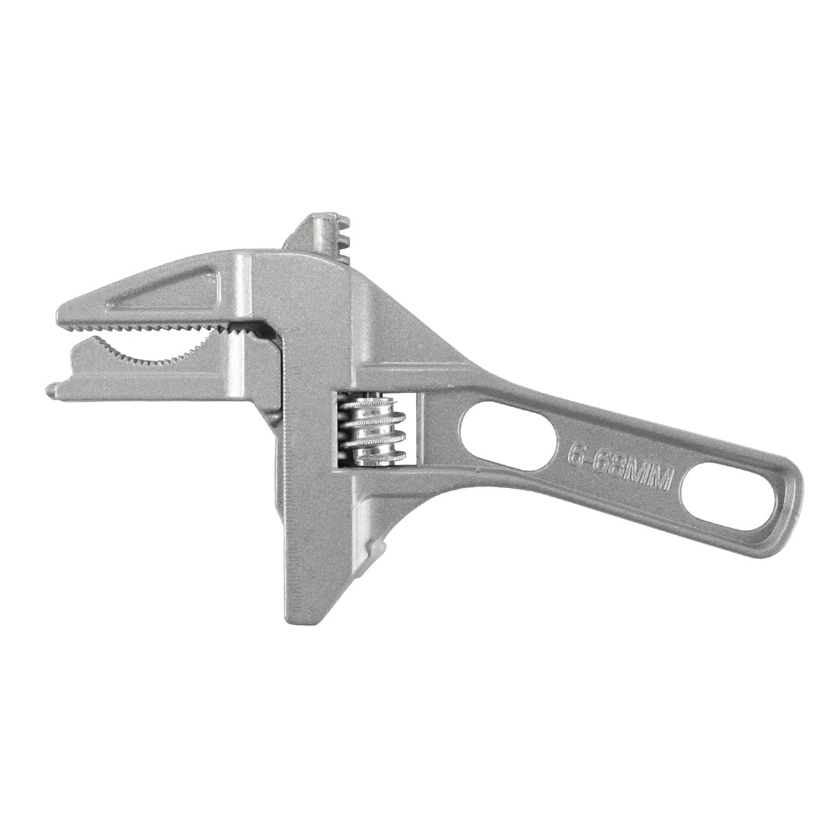 Llave ajustable de 6-68 mm, 2 en 1, ultrafina, para tubo de lavabo de baño