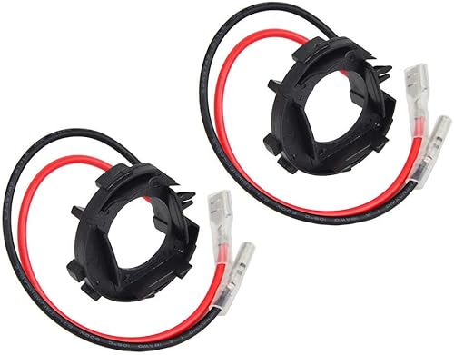 SOCAL-LED LIGHTING H7 - Adaptador LED para faros delanteros, clip retenedor para VW Golf MK6 MK7 Jetta, paquete de 2