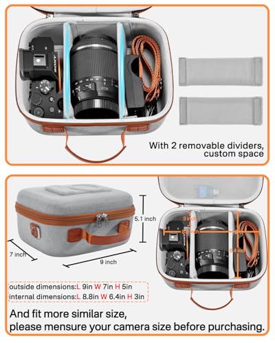 Funda rígida para cámara compatible con Sony Alpha 7 II III IV/7R V miniatura 4
