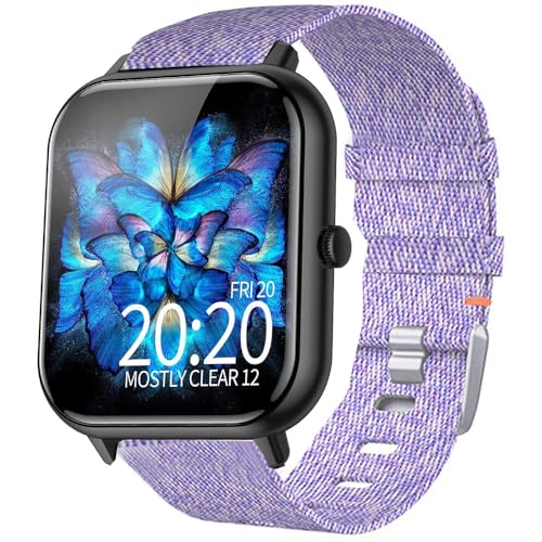 Bracelet de rechange RLQA nylon tissé respirant 20mm IOWODO R30 Pro