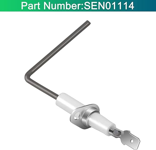 Miniatura 2 de SEN1114 SEN01114 Sensor de llama del horno para el horno estándar Trane American - Reemplace nikrothal 80 Sen0491 Sen00491 Sen00491