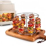 Air Fryer Skewer Rack, Stainless Steel, 24 Vertical Skewers