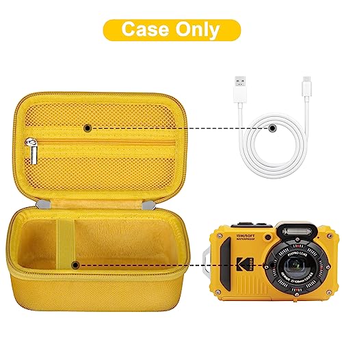 Image of Canboc Carrying Case for Kodak PIXPRO WPZ2 Rugged Waterproof Digital Camera