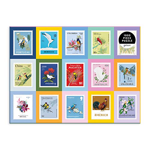 Galison Birds Of The World Puzzle, 1000 Pieces, 27” X 20'' – Jigsaw Puzzle Featuring Artwork From Diana Beltrán Herrera – Thick, Sturdy Pieces, Challenging Family Activity, Makes A Great Gift #TOP1