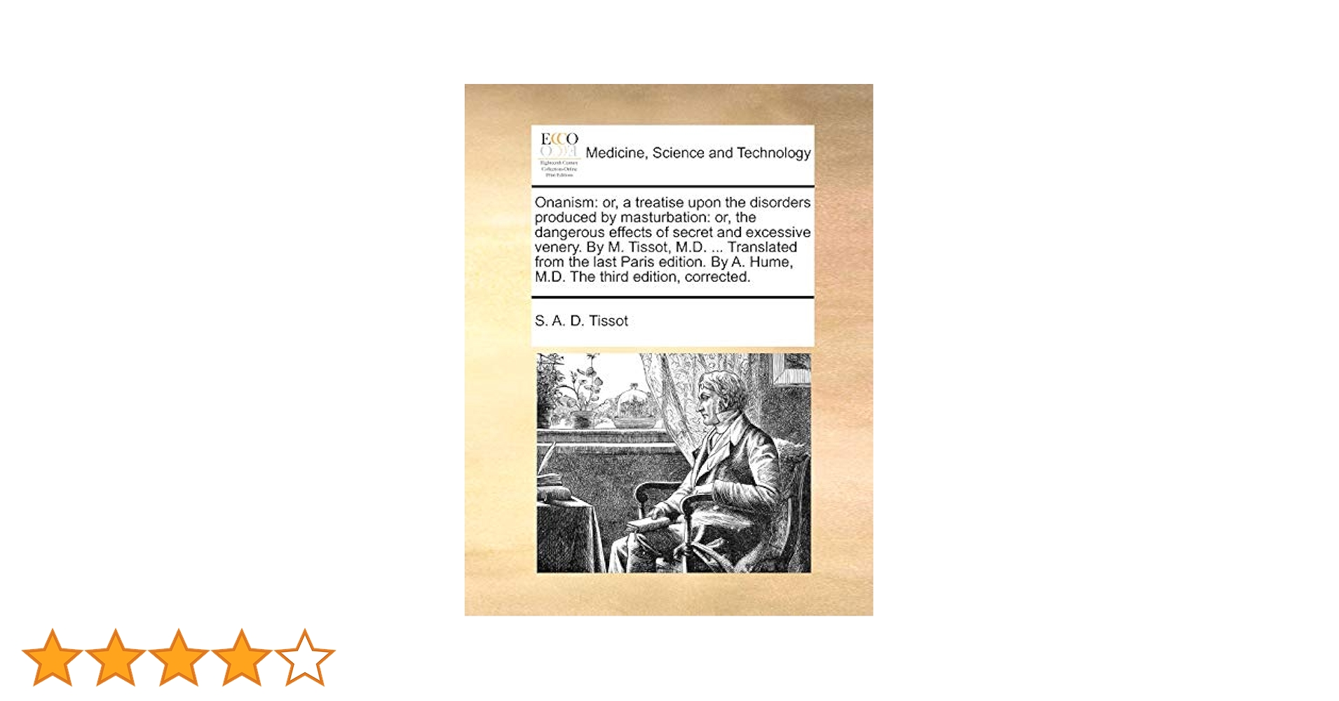 onanism Amazon | Onanism: Or, a Treatise Upon the Disorders Produced by  Masturbation: Or, the Dangerous Effects of Secret and Excessive Venery. by  M. Tissot, M.D. ... Translated from the Last Paris Edition.