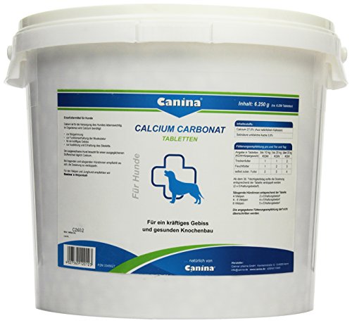 Tableta de carbonato de Calcio 6250 g