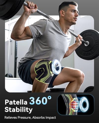 SOLOEVER Knee Brace w/ Side Stabilizers and Patella Gel Pad (Black) 5.99 + Free Shipping w/ Prime or on 35+ + 70% Off Code WQ8KRZEB - image 4