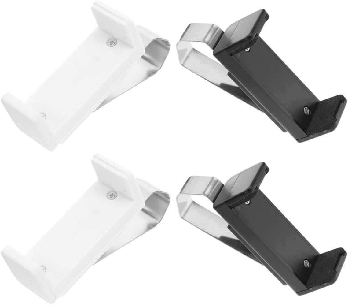 SHERCHPRY 4pcs Car Garage Remote Visor Clips Adjustable Door Opener Holder Mounts for Universal Gate Clicker Controls Compatible with Vehicle Sun Visor Interior Accessories