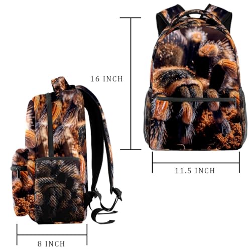 Sac de voyage décontracté araignée multicolore, idéal pour les sorties des ados - 2