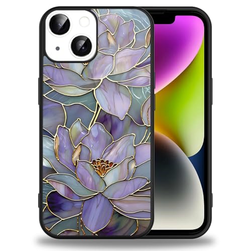 Kivlclri Stained Glass Cover per iPhone 14 / iPhone 13