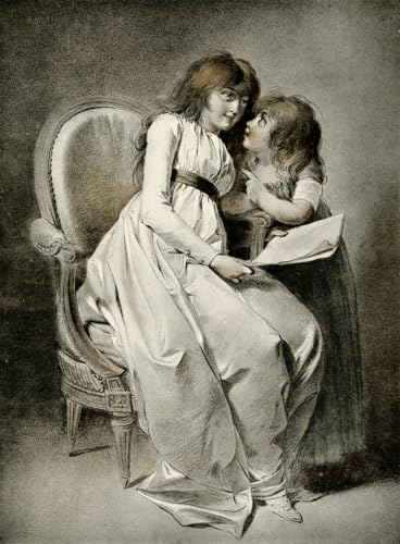 Impression d'art mural les deux soeurs Boilly affiche vintage haut de gamme 60x90cm