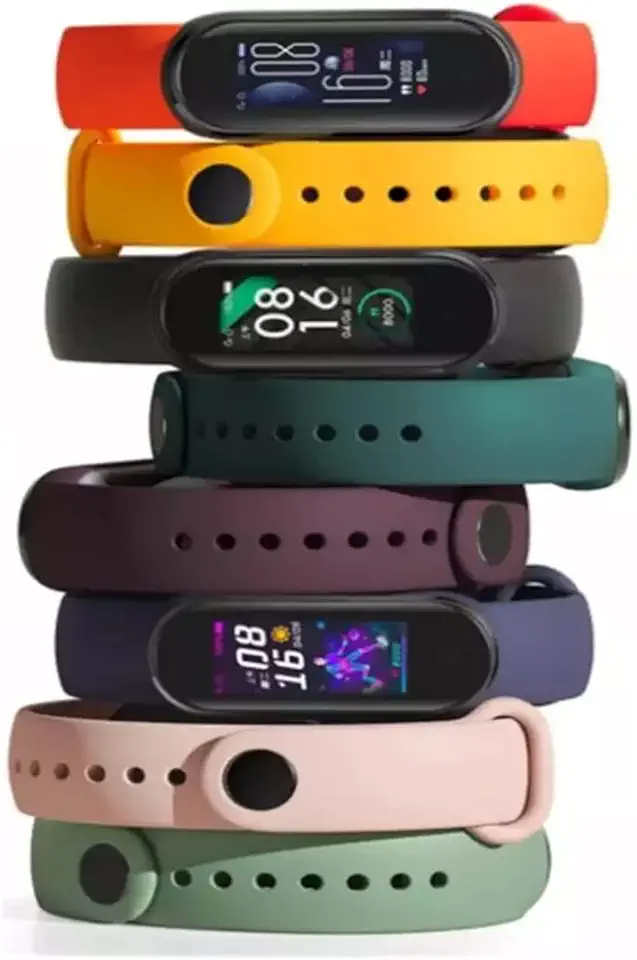 Pulseira para Mi Band 6 Xiaomi Kit com 8 unidades
