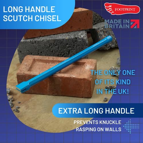 Long Handle 1" Scutch Chisel - Image 3