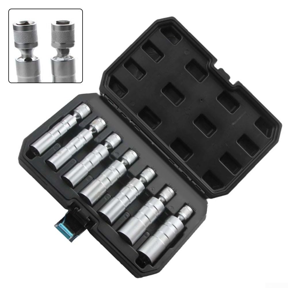 Bewältigen Sie jede Aufgabe, effizient gestaltete 7-teilige magnetische Zündkerzen, perfekt für Reparaturen
