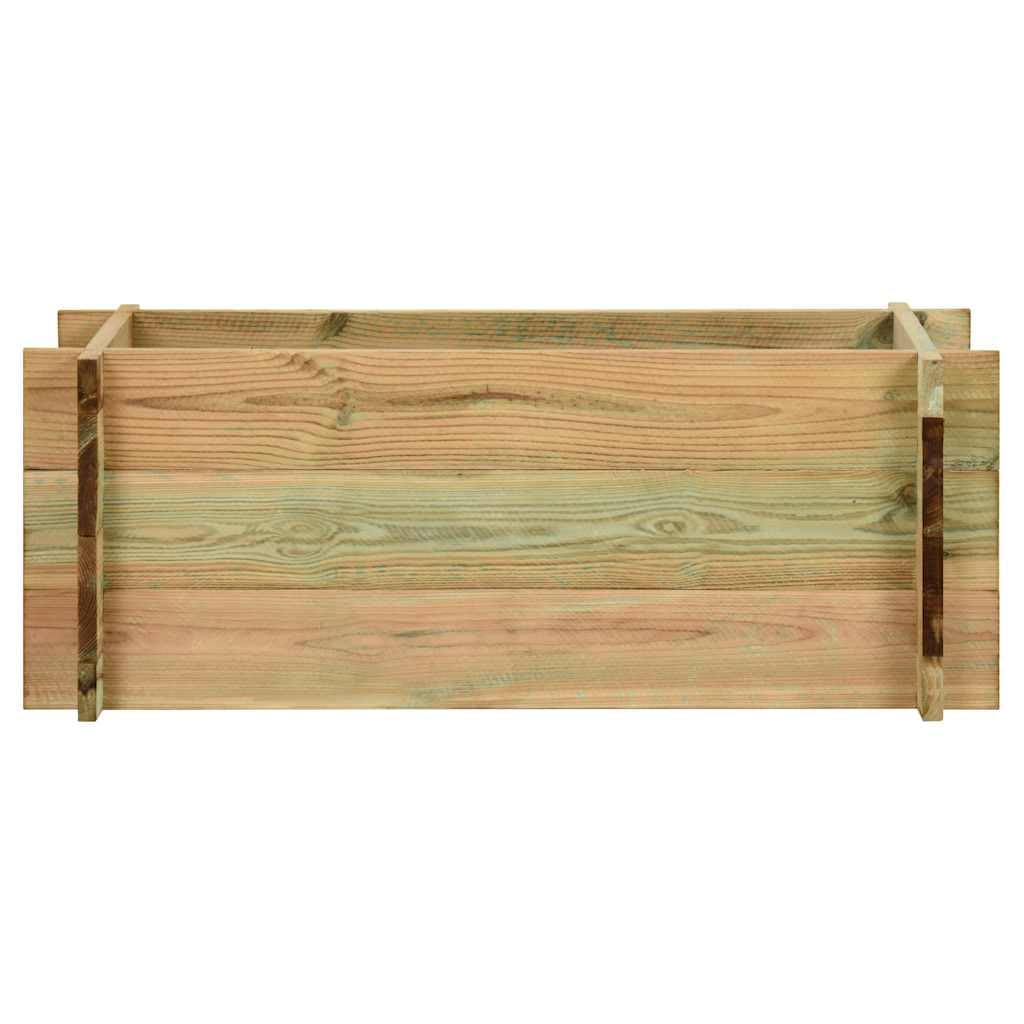 Hothingwell Fioriera rialzata per verdure in legno di pino impregnato, 80