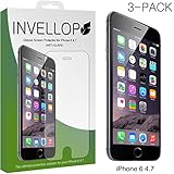 iPhone 6 screen protector, INVELLOP Anti-Glare Apple iPhone 6 (4.7 inch ONLY) Anti-Glare/Anti-Fingerprint Screen Protectors [3-Pack]