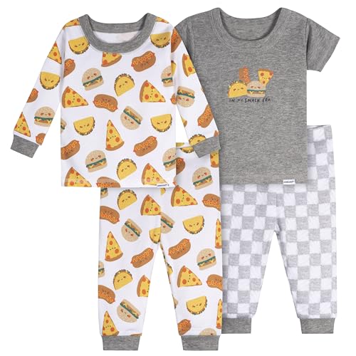 Onesies Brand Baby Boys Snug Fit 4-Piece Pajama Set Treats 24 Months