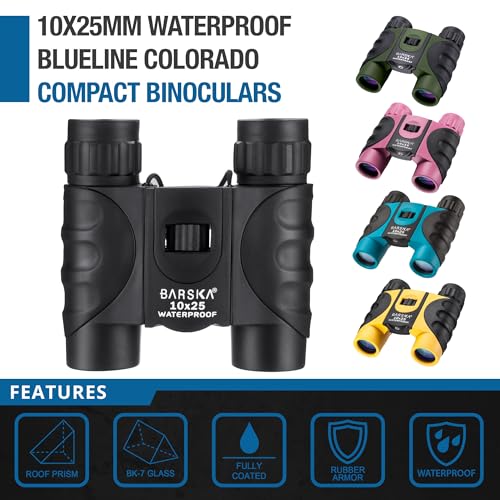 Binoculares Compactos 10x25mm Barrska Resistentes Agua miniatura 3