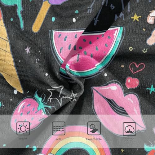 Colorful Lips Toddler Girls's Underwear 2T 202c12223