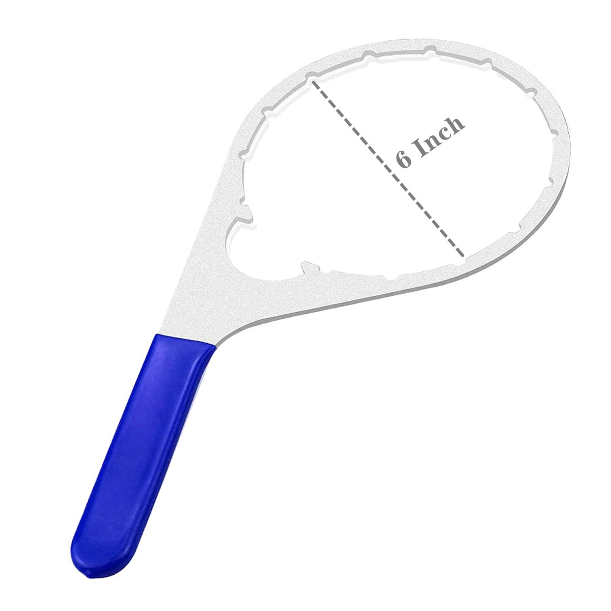 EDIONS Colar/Vent Cap Wrench, Inner Dimeter 6 Inch Metal Fuel Filter Wrench Compatible with 380134 382