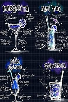 Paperback MARGARITA: MAI TAI: PINA COLADA: CAIPIRINHA: A 200 Page Lined Journal (Mixology) Book