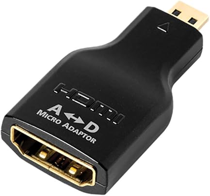 Audioquest Adapter HDMI HDMI Buchse HDMI micro Stecker Audioquest Adapter HDMI HDMI Buchse HDMI micro Stecker