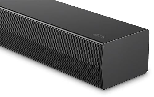 LG DS40TR 4.1 Soundbar (400W) mit kabellosem Subwoofer, HDMI und Bluetooth, WowCast-kompatibel, Heimkino-Soundsystem, schlankes Design, Schwarz [2024]