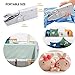Handheld Sewing Machine for Beginners, Portable Mini Sewing Machine Stapler Cordless with Sewing Threads, Needles, Threader, Scissor, Tape Measure, Safety Pins - Quick Stitch for Denim Clothes