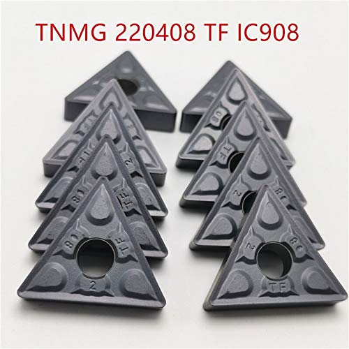 Fresas de Carburo para Torno CNC TNMG220408 TF IC907 10 piezas miniatura 2