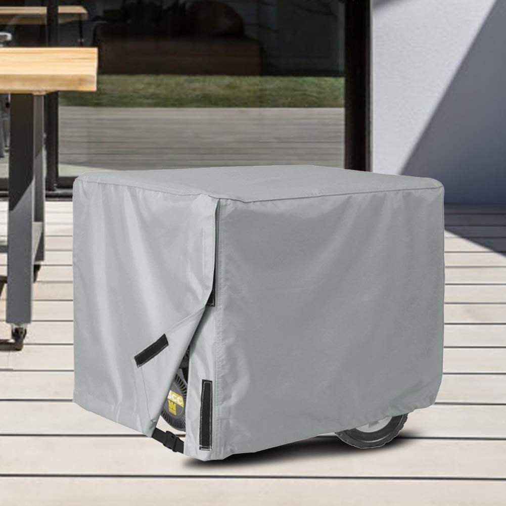 Copertura Universale per Generatore Elettrico Impermeabile Protezione Foglie Giardino Patio Esterno