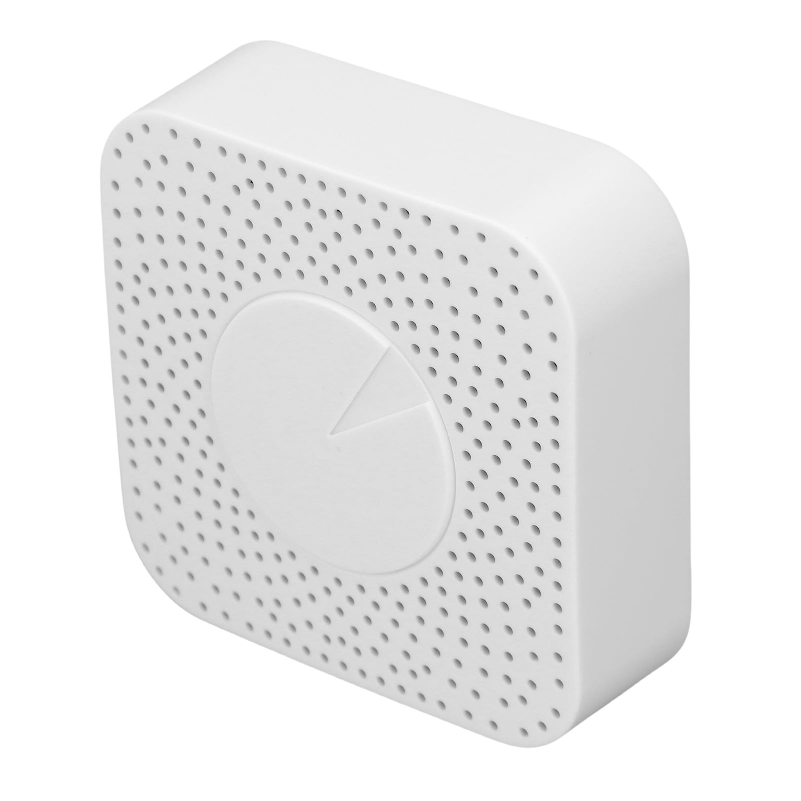 CHICIRIS Détecteur Intelligent de qualité de L'air, Moniteur de CO2 Compact et Robuste pour Salon Bureau ABS Blanc 1 Pièce