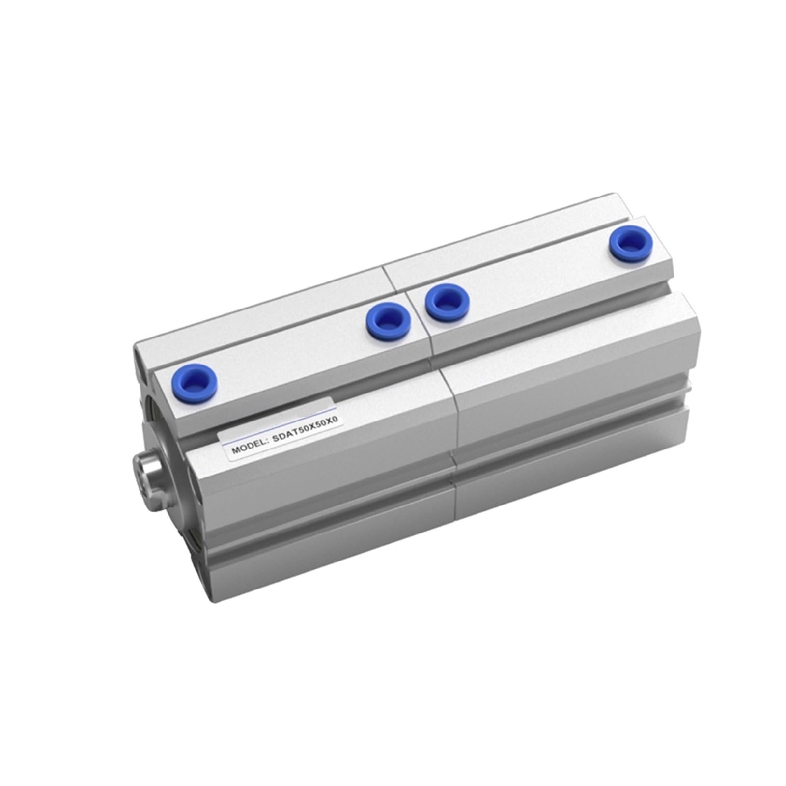 Actuador neumático de carrera 5-50 mm cilindro dúplex doble resistencia SDAT | Cilindro dúplex de alto rendimiento for automatización industrial, robótica y sistemas neumáticos.