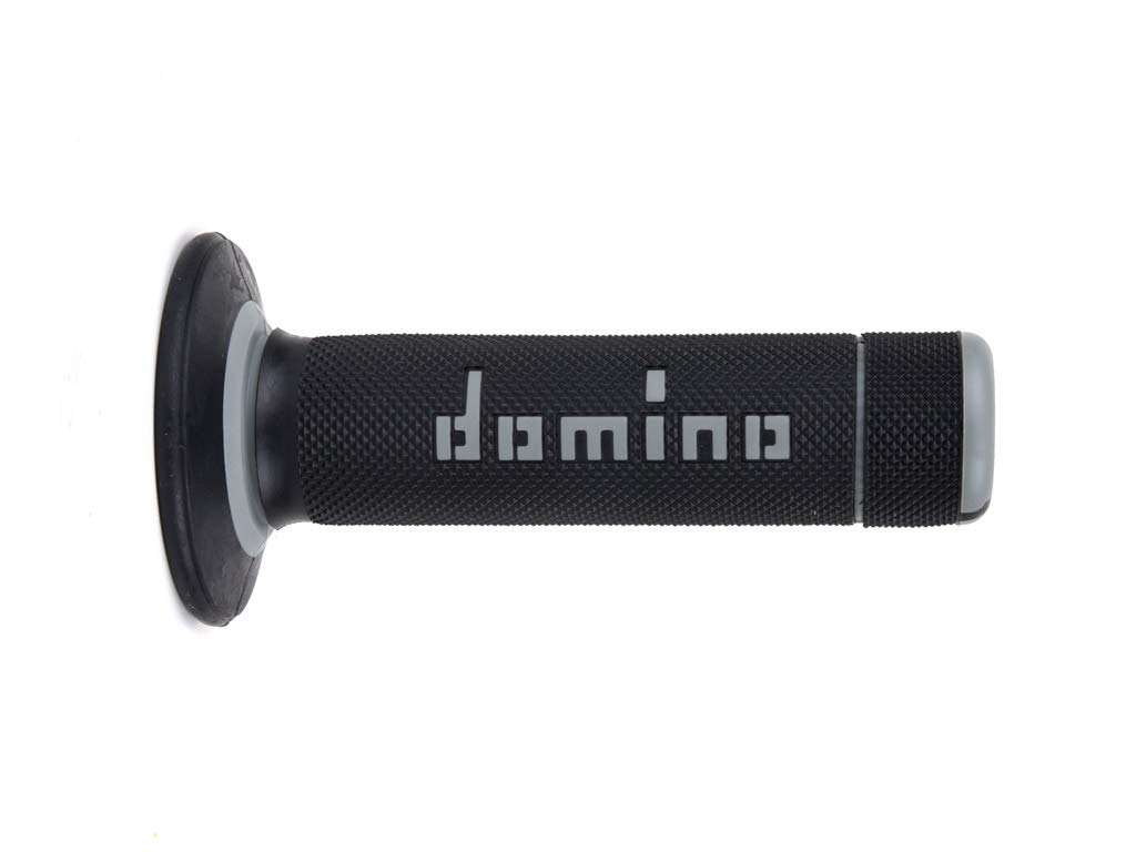 Domino 1295355 Manopole, Nero/Grigio, Set di 2