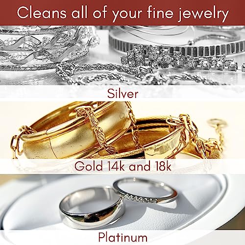 Mayflower Products Pro Size Polishing Cleaning Cloth |for Gold Silver and Platinum Jewelry, watch, coins |Non Toxic Tarnish Remover Cleaner |100% Cotton Large Cloth| Keep Jewelry Clean and Shiny