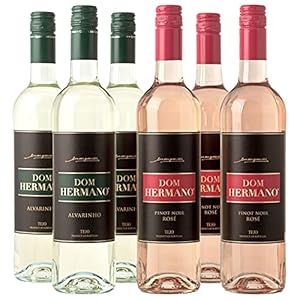 Dom Hermano – Probierpaket – 3x Flaschen Weißwein – 3x Flaschen Roséweine – (6 x 0,75l) – Wein Geschenk…