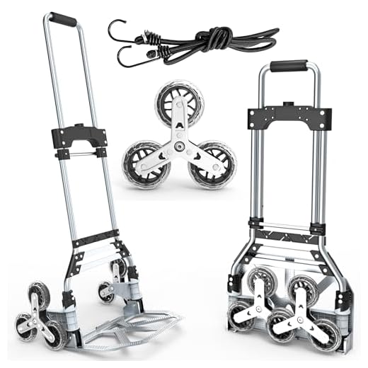 Durable 220 lbs Stair Climbing Cart