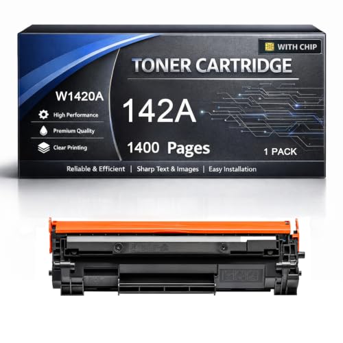 Toner HP 142A W1420A compatible haute capacité 1400 pages noir pour imprimante LaserJet M110w