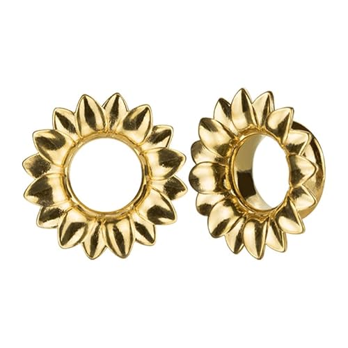 [LHFLHF] 2PCS �C���[�Q�[�W �C���[�v���O �����t�����[�^ ���J���[ �{�f�B�s�A�X�g���l�� �y�ʃX�e�����X�X�`�[�� �C���[�n���K�[ �{�f�B�s�A�X�W���G���[ ?(Gold,10mm)