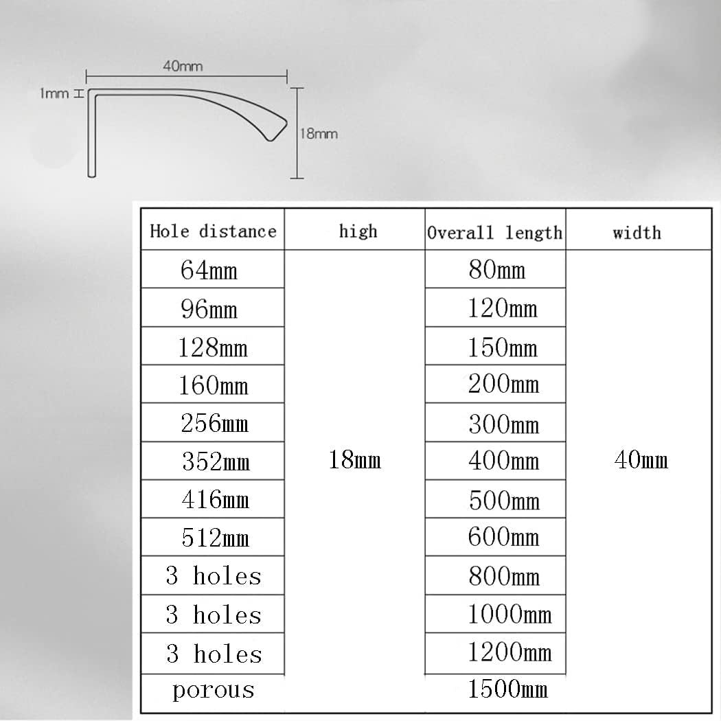Uchwyty do szafek kuchennych, uchwyty na palec, Aluminiowa klamka do drzwi szafa kuchnia ukryte uchwyty uchwyty do szuflad uchwyty do szuflad gałki szczotkowane szare 2 sztuki(Hole distance 160mm)