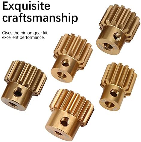 Replacement Part For 7075 Aluminum Alloy 48P Pinion Gear Set Motor Gears Kit For RC Car Model (12T/16T)