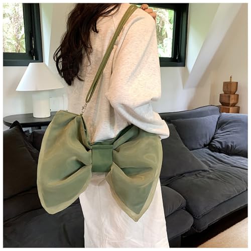 Kawaii Bow-shaped Crossbody Bag Bow Shoulder Bag for Women Cute Bowknot Purse Handbag Aesthetic Y2k Accessories3