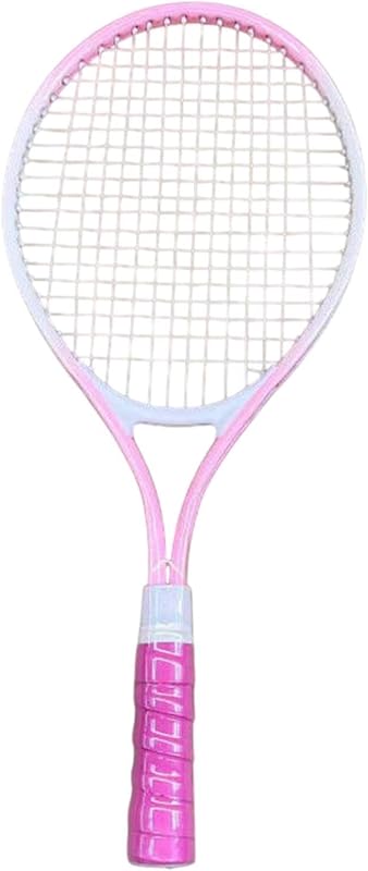 Kowaku Raqueta de Tenis Equipo de Tenis Ligero a Prueba de Golpes Cuerdas de Nylon portátiles Raqueta de Tenis para jardín Verano Playa Patio Trasero
