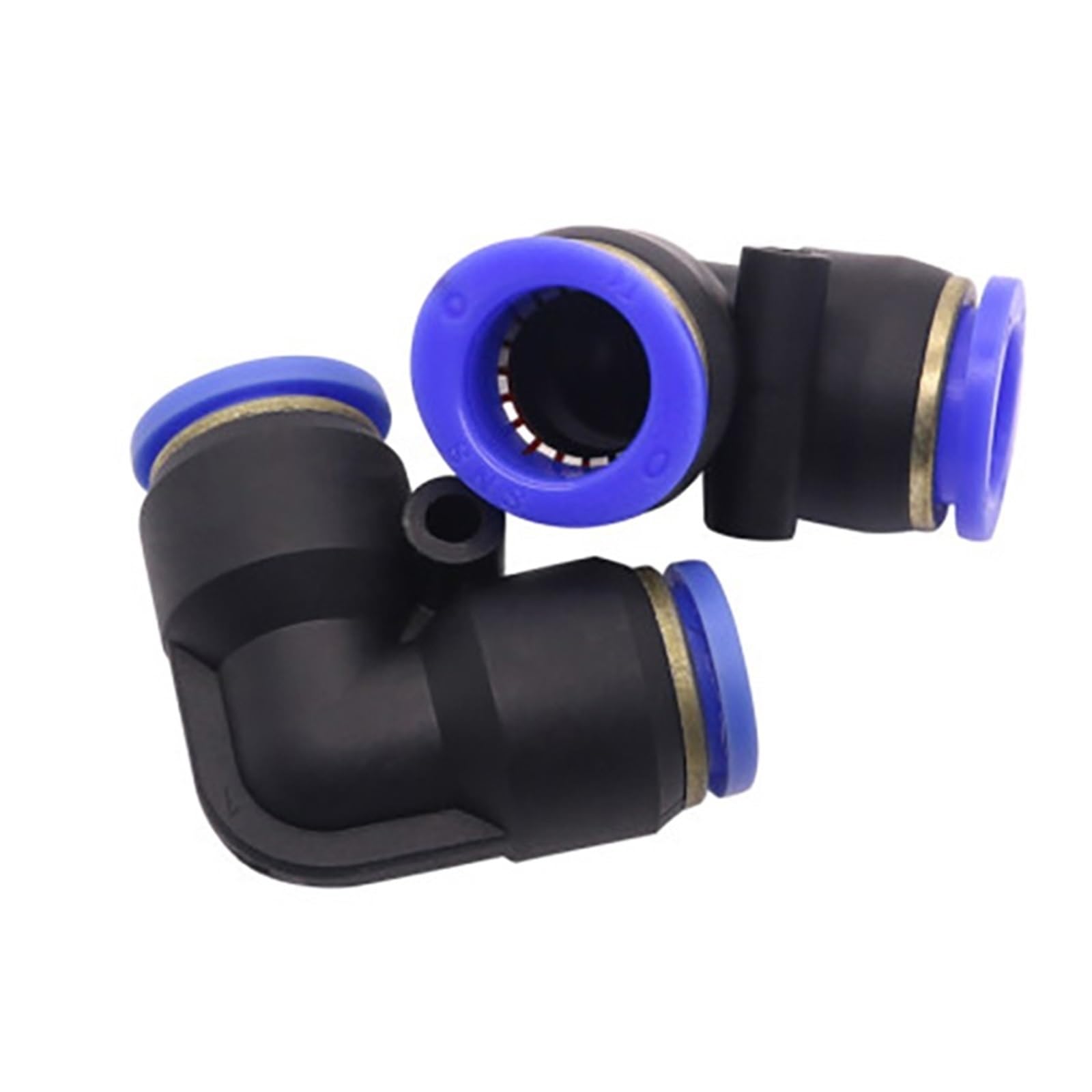 PV Pressure Regulator Pipe Throttle Valve Compressor Accessories Pneumatic Fitting 4mm 6mm 8mm 10mm 12mm 14mm 16mm 30Pcs(PV12)