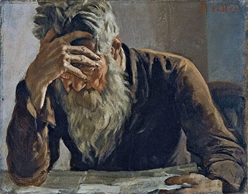 Affiche la liseuse Ferdinand Hodler pour habiller un grand mur vide de salon