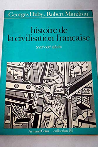 Histoire de la civilisation francaise, Tome 2: ... B003BLDJR6 Book Cover