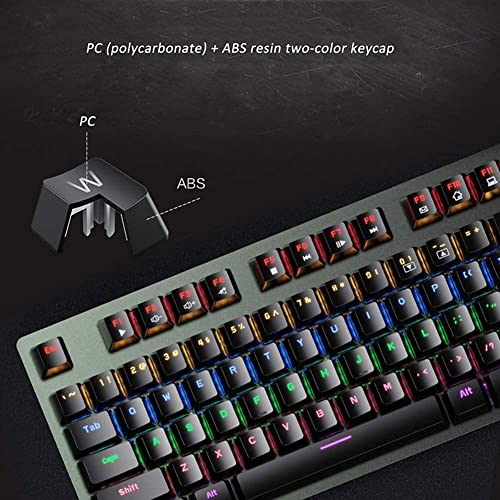 Teclado Mecánico Gaming SMSOM Con Cable USB miniatura 4
