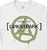 Linkin Park from Zero Official Merch Olive Spray T-Shirt, White, S #1