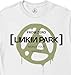 Linkin Park from Zero Olive Spray Tee, White, Small