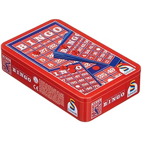 Schmidt Spiele 51220 Bingo, Bring Mich mit Spiel in der Metalldose, Bunt Cover