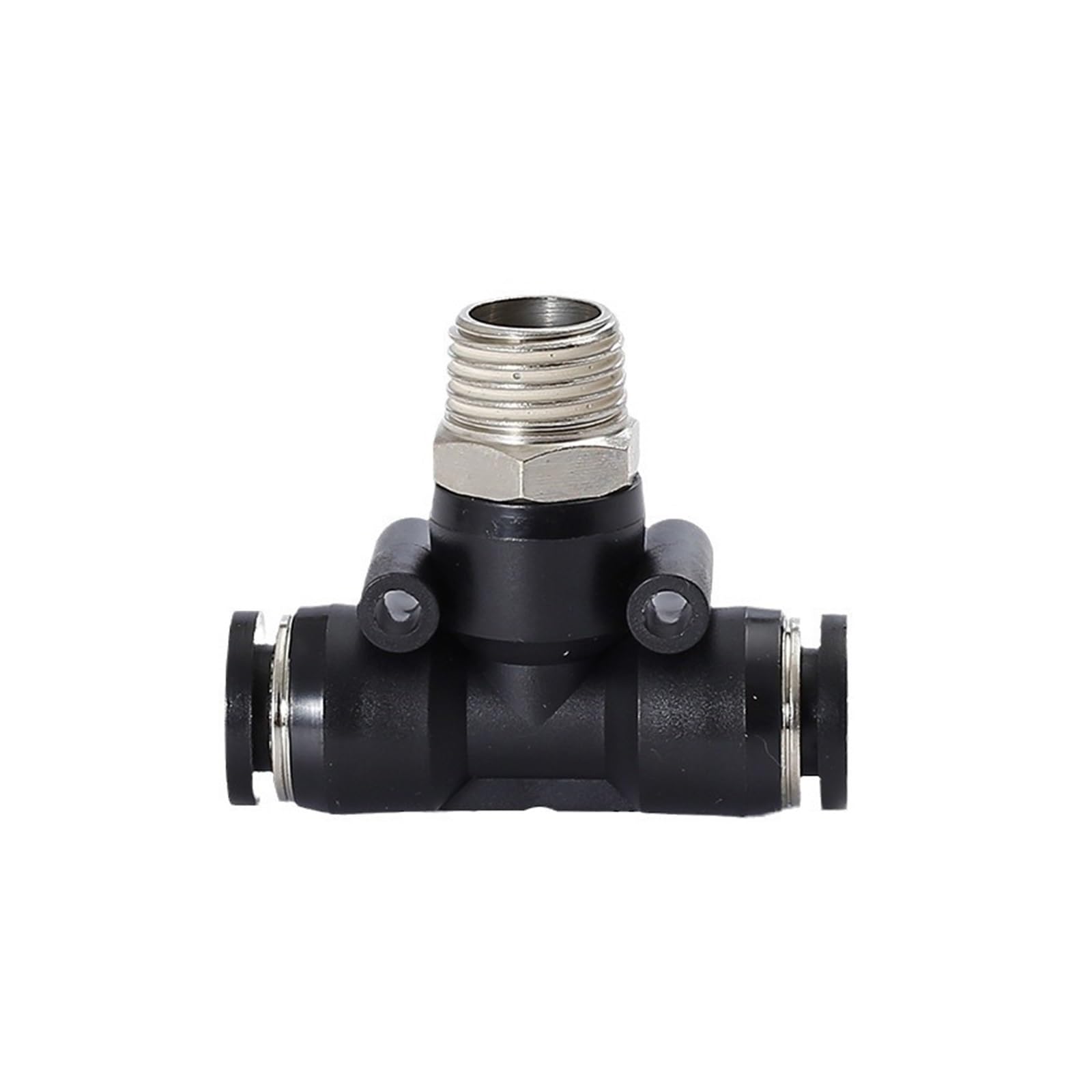Raccord pneumatique PB4-02white anti fuite d'air comprimé en T